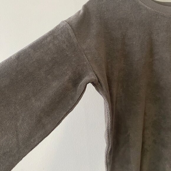 NWT Paper Label 100% Cotton Sasha Sweatshirt Charcoal Grey - Picture 8 of 13